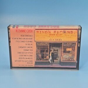 Rosanne Cash "King's Record Shop" CT-40777 Cassette (US) 1987